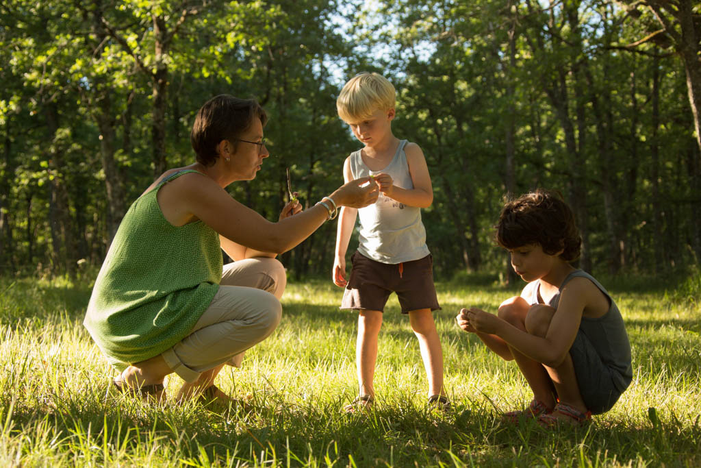 Moments de découverte en famille au cœur de la nature du Lot. Explorez ensemble les trésors de nos bois et prairies.