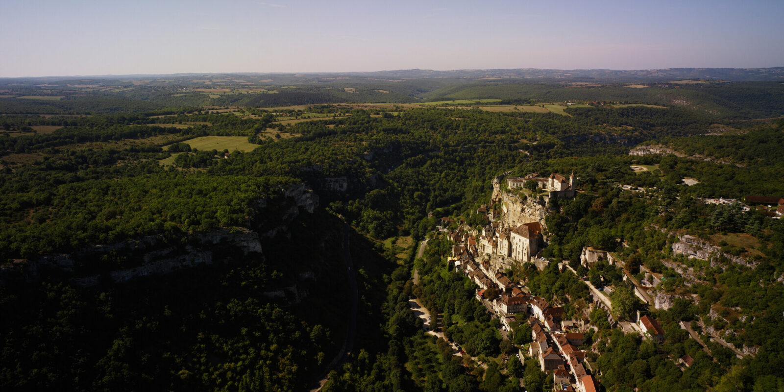 Rocamadour falaise lot nature