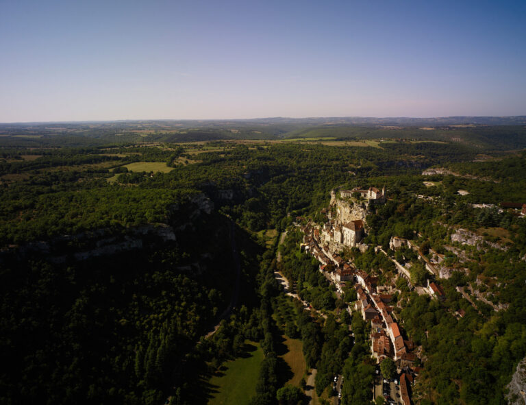 Rocamadour falaise lot nature